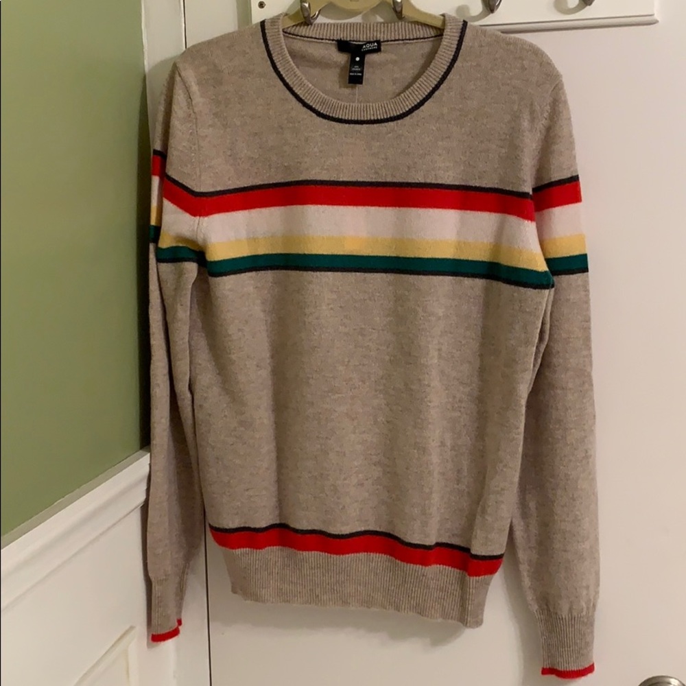 NEW Aqua cashmere sweater